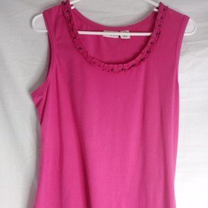 Womens PM Kim Rogers Pink Tank Top